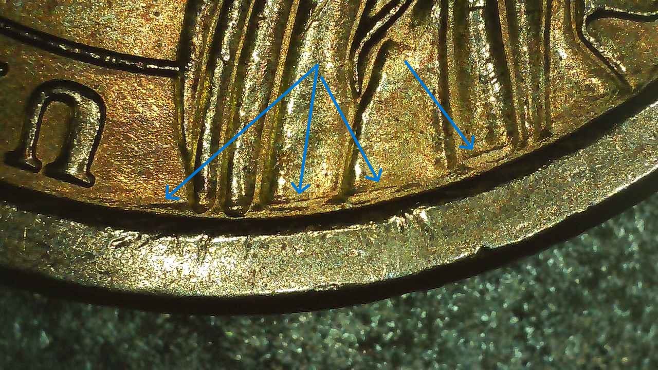 2009-P-Harrison-Presidential-Dollar-With-Die-Cracks---OBV-&-Rev