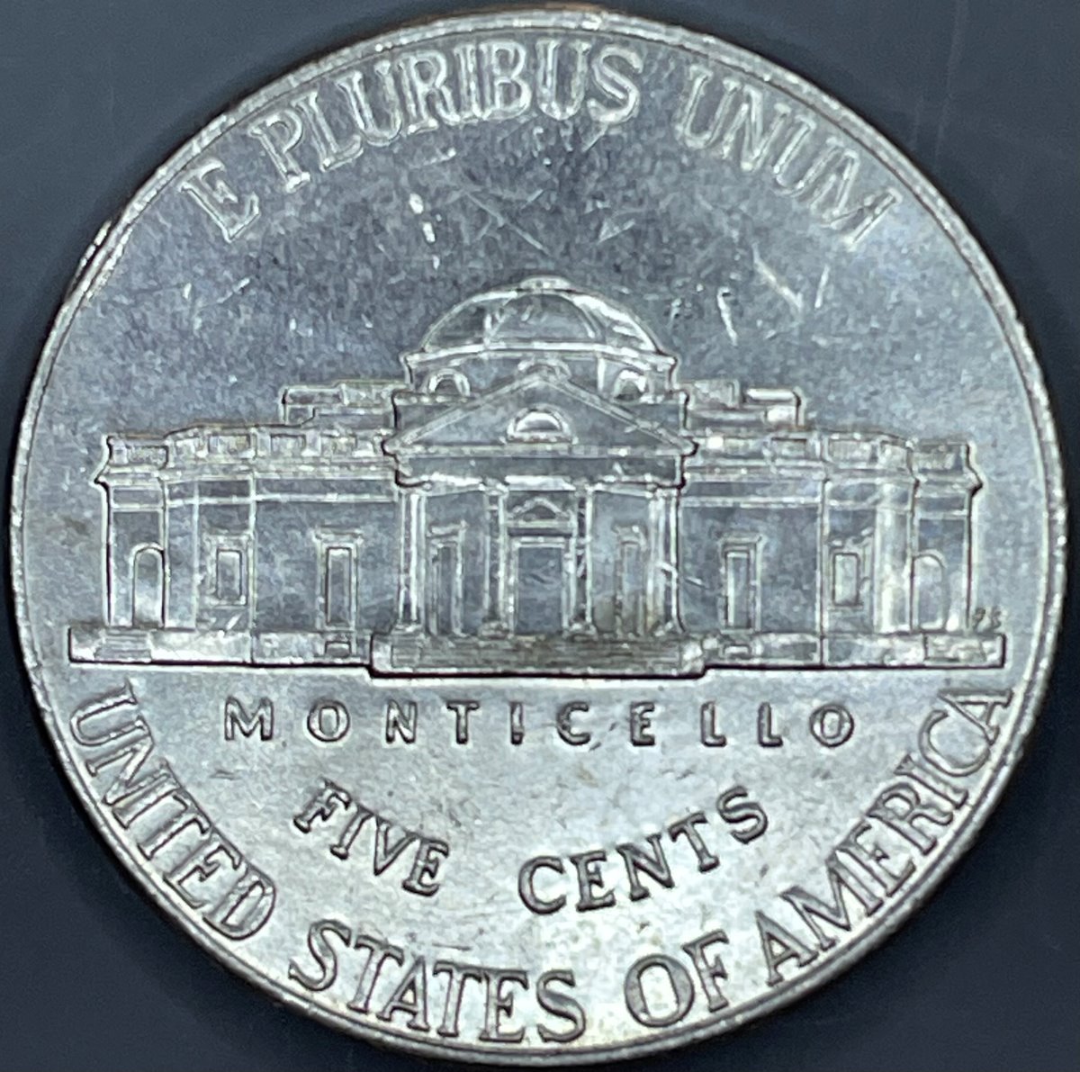 2021-D-Nickel-With-Strike-Thru-Rim-Burr-On-Reverse