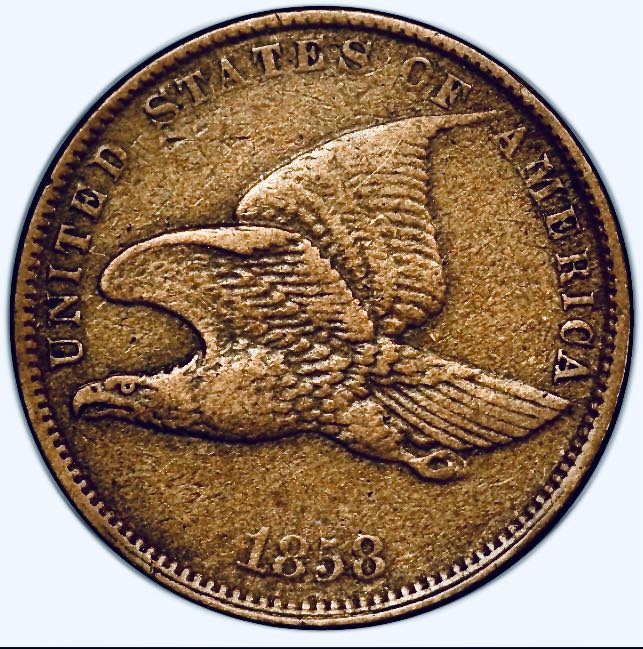 1858-Small-Letters-Flying-Eagle-Cent-For-Grading