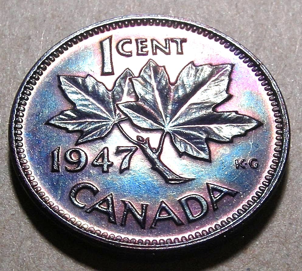 1947-Cent---Very-Blue-&-Errors-Too