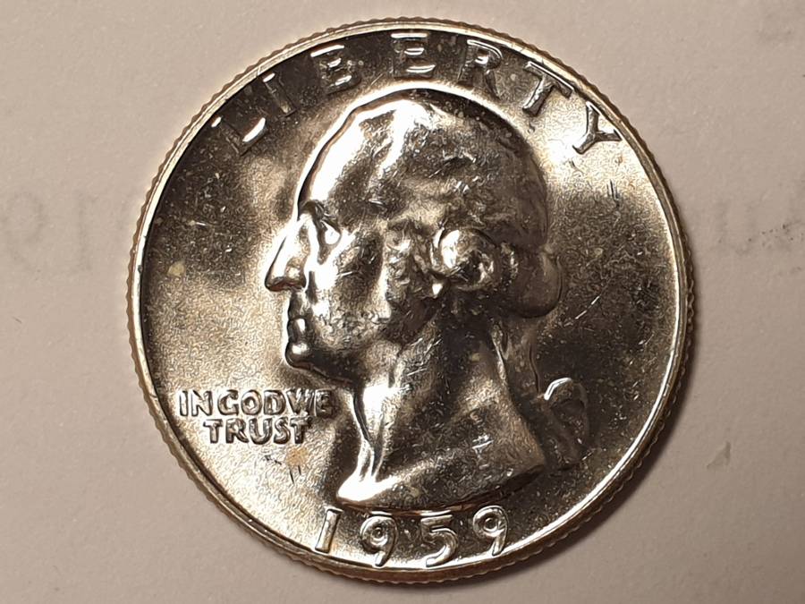 1959-Washington-Quarter-For-Grading