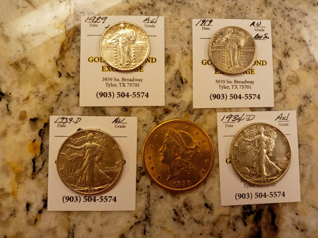 ANA-Arlington-Coin-Show-Pick-Ups,-Upgrades-For-My-S.l.-Quarter-&-W.l.-Halves