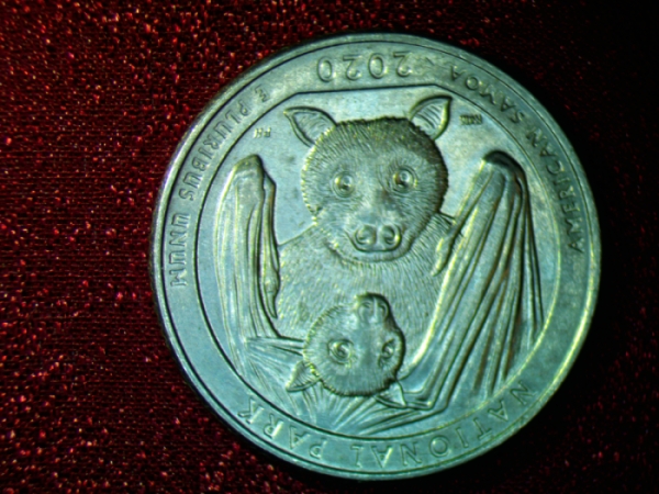 2020-Bat-Quarter-Errror-Piece-Of-The-Die-Came-Lose-&-Was-Stamped-In-Coin
