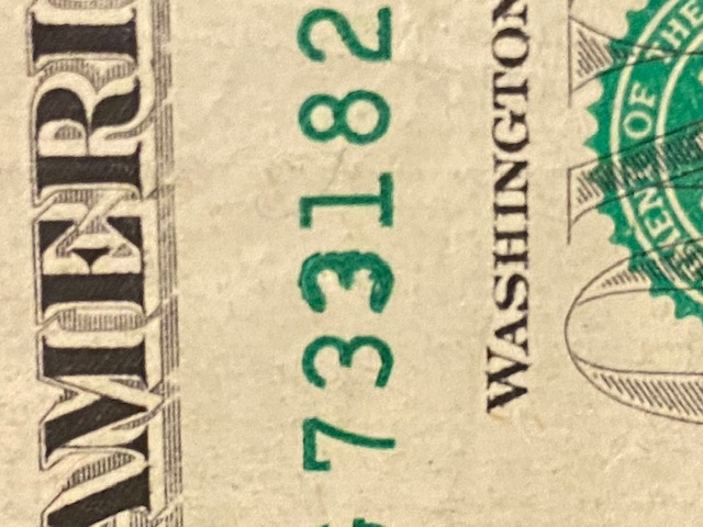 Bleeding-Ink-In-The-Upper-Right-Serial-Number