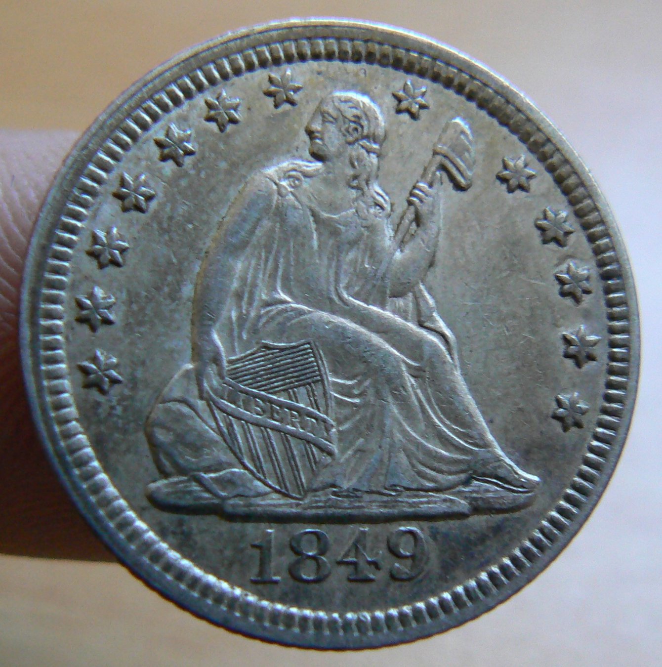 Quarter-1849-Opinions-On-Grade