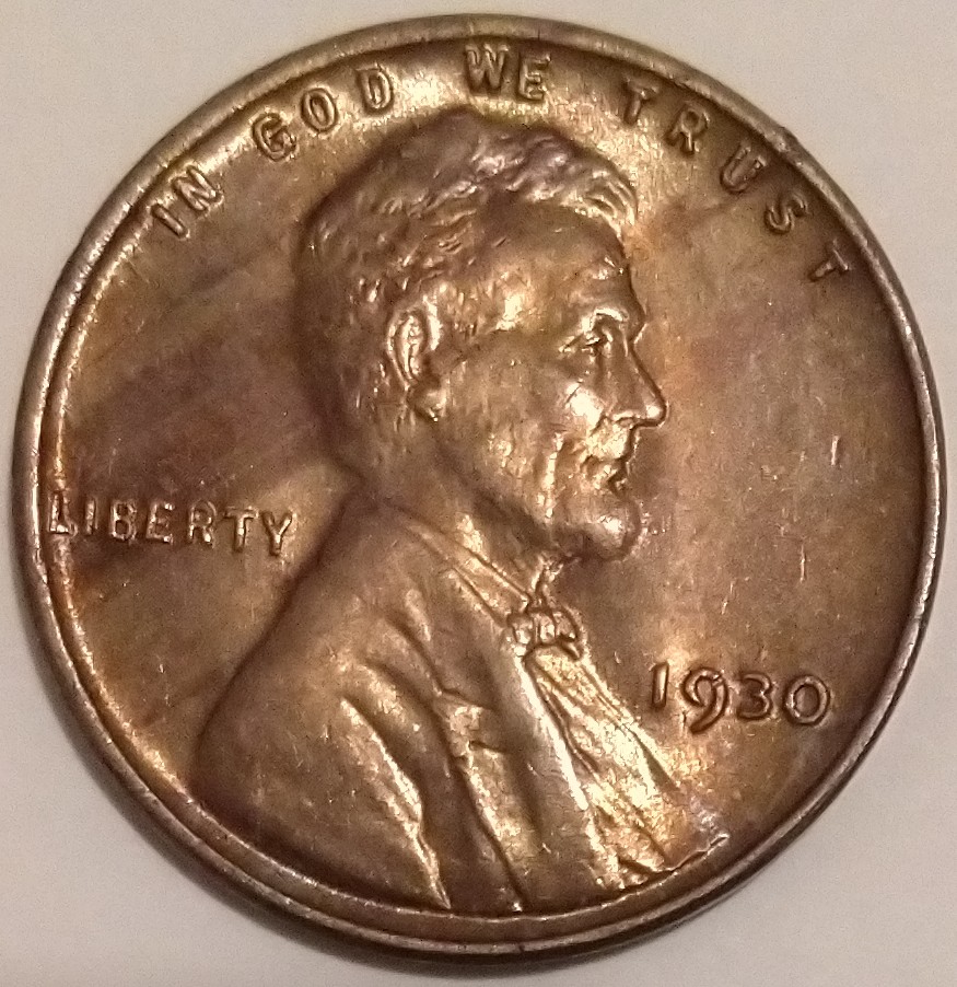 1930-Lincoln-Cent,-Grade-And-Eye-Appeal