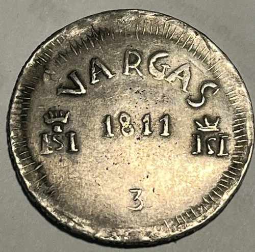 1811-Sombrerete-De-Vargas-8-Reales---Interesting-Contemporary-Counterfeit