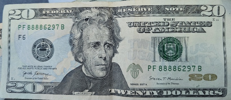 2017A-$20-With-8888-In-Serial-#