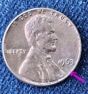 1963-Penny-Mystery-Face-Under-The-Date-On-The-Obverse-Side