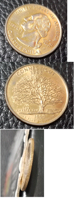 1-St-Post---1999-Connecticut-Quarter,-Both-Clad-Layers-Missing?
