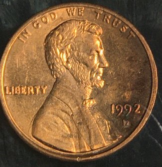1992-D-Lincoln-Penny-Hub-Double-Or-DDO-&-DDR