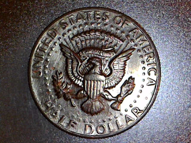 1979-Kennedy-Half-Dollar-Missing-FG-Initials,-Damage-Or-Strikethrough