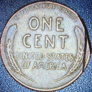 1952-Lincoln-Wheat-Cent-Double-Partial-Clip-Planchet