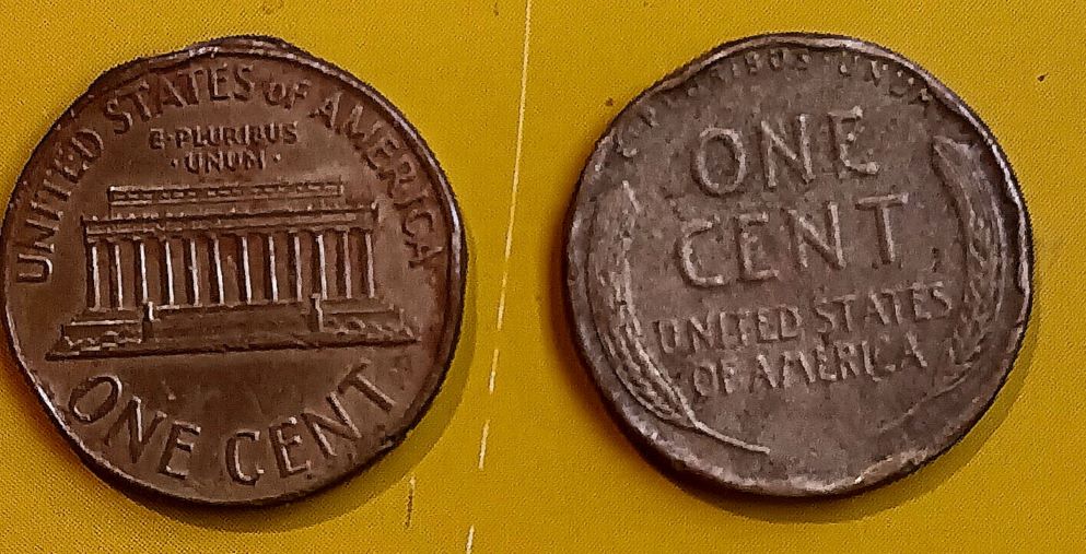 1951-&-1966-Damaged-Lincoln-Cents?