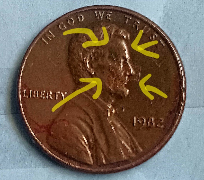 Outline-Of-Something-On-Lincoln's-Face?