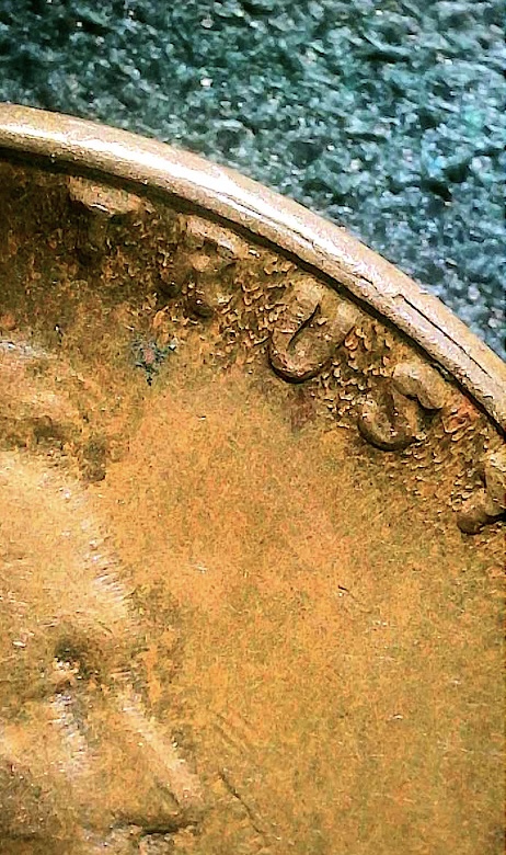 1955-Lincoln-Wheat-Penny,-Dick-Cracks?-Doubling-On-Date?-Lamination?