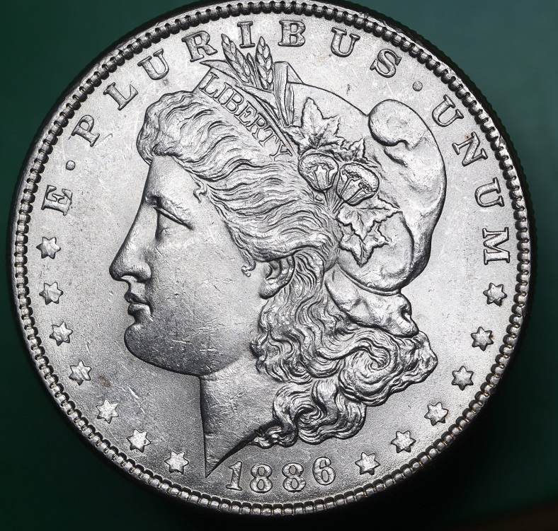 1886-Morgan-Dollar---Shiny