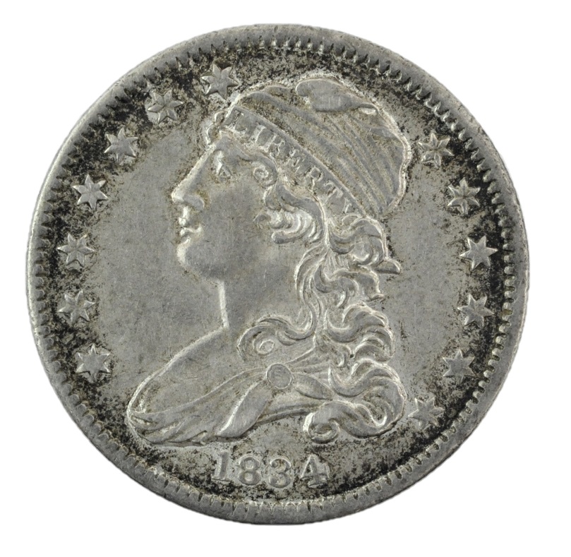 1834-Quarter-Dollar-Liberty-Cap,-Grade?