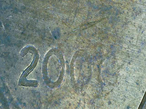 2000-P-Lincoln-Cent-With-Strange-L-I-In-Liberty