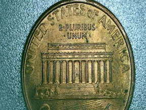 2000-P-Lincoln-Cent-With-Strange-L-I-In-Liberty