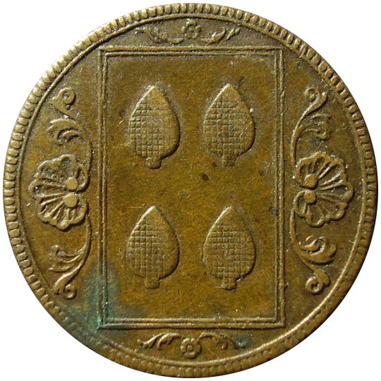 Queen-Victoria,-Looks-To-Be-Bronze,-22mm,-Unknown?-Id:-Likely-German-Gaming-Token