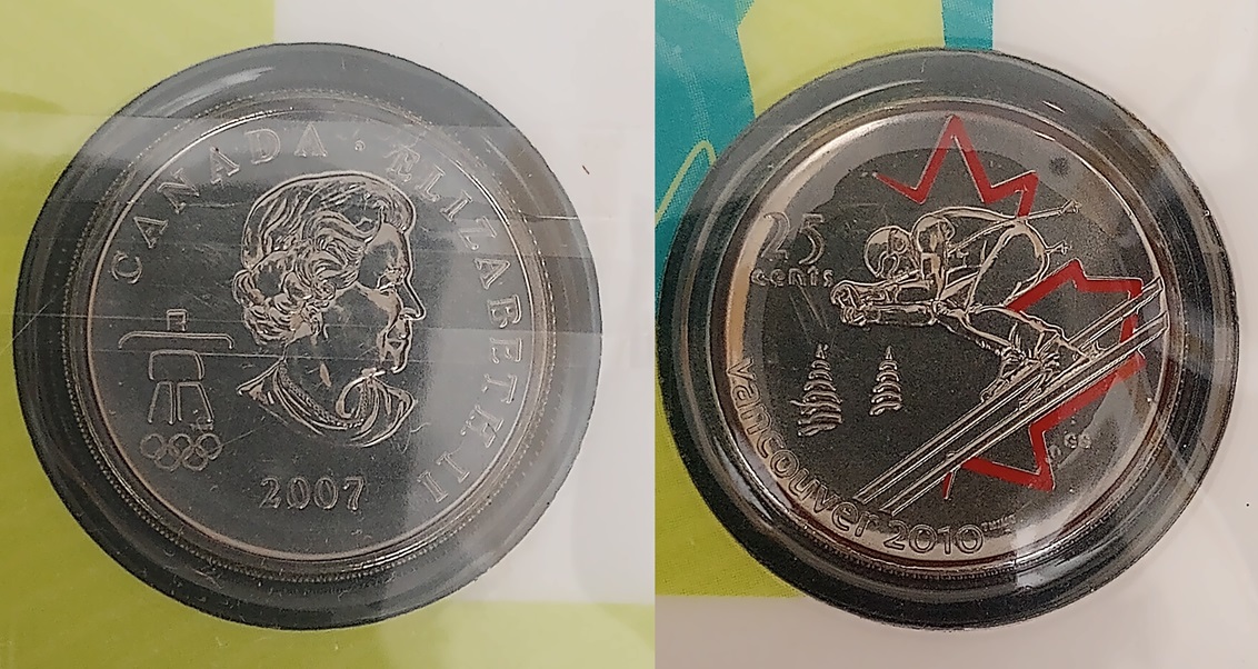 Petro-Canada-Coloured-Olympic-25-Cent-Set