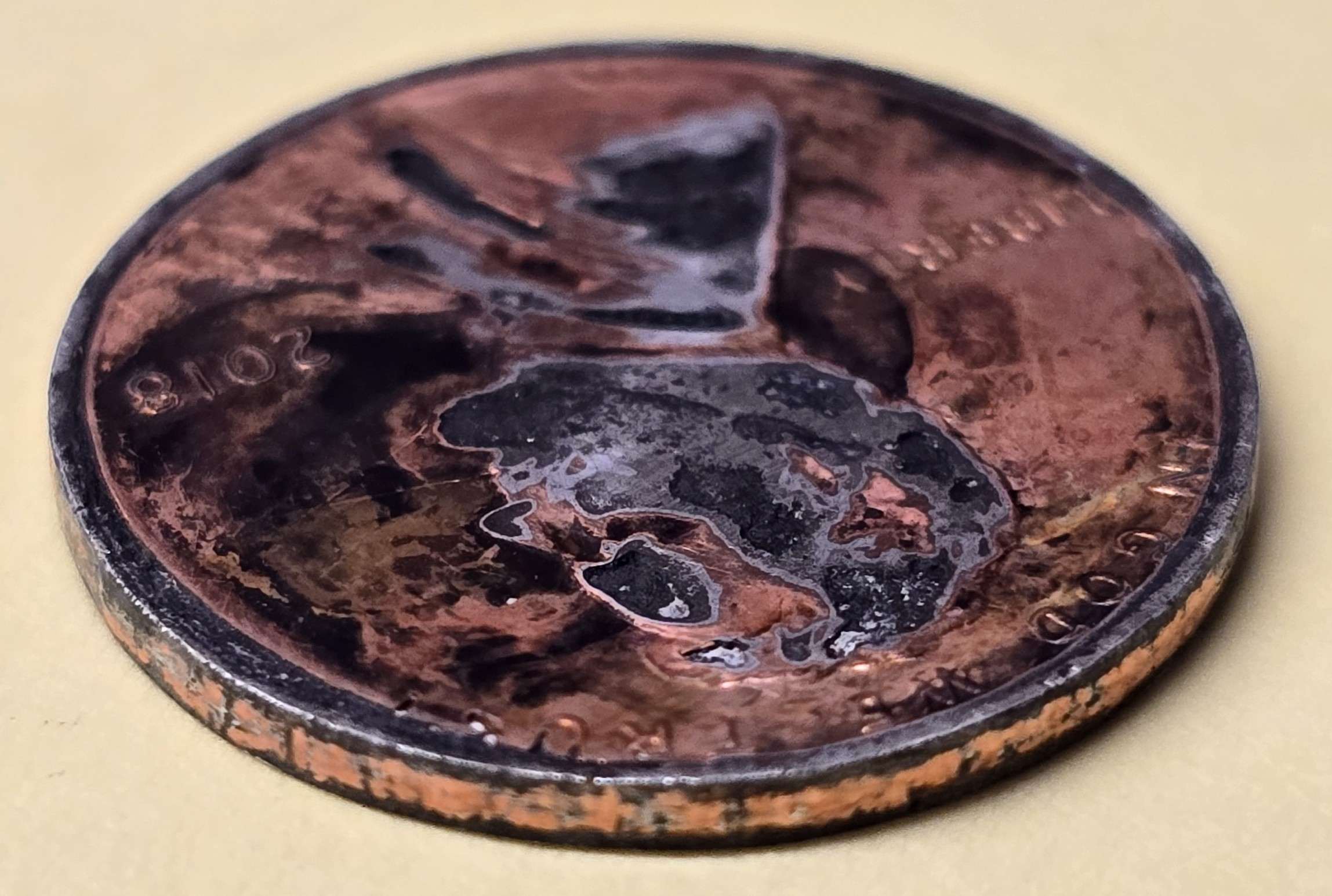 Undersized-2018-Cent,-Possible-Wrong-Planchet.