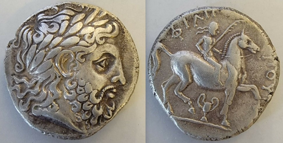 My-First-2022-Pick-Up---A-Fake---Phillip-II--AR-Tetradrachm-And-I-Love-It