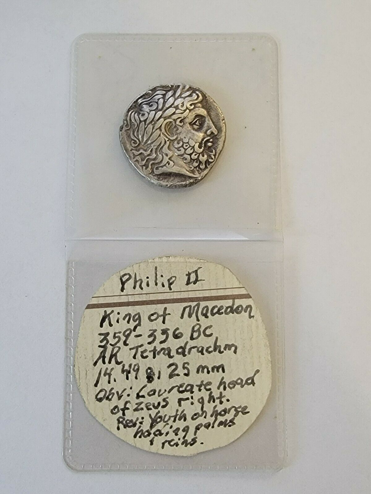 My-First-2022-Pick-Up---A-Fake---Phillip-II--AR-Tetradrachm-And-I-Love-It