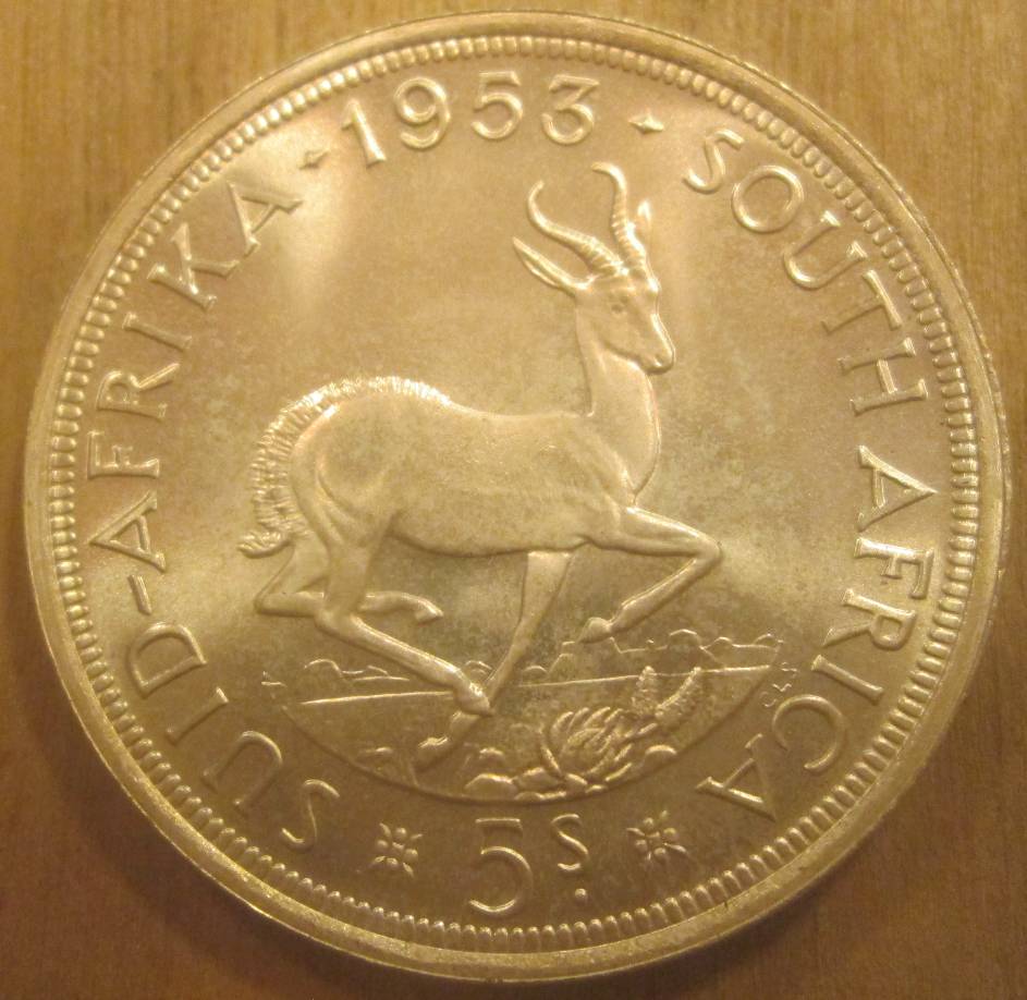 1953-South-Africa-5-Shillings