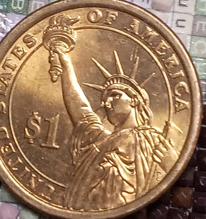 2008-Andrew-Jackson-Dollar-Coin-And-Writing-On-The-Rim