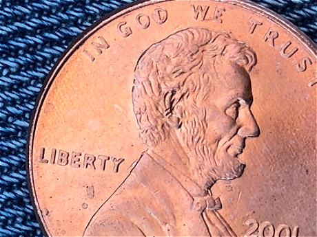 2001-Penny-Ear-Cut-Through?-Is-This-And-An-Error-?