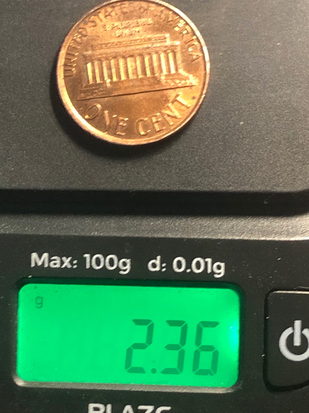 1986-D-Penny-Weigh-2.36g-Is-This-An-Error?