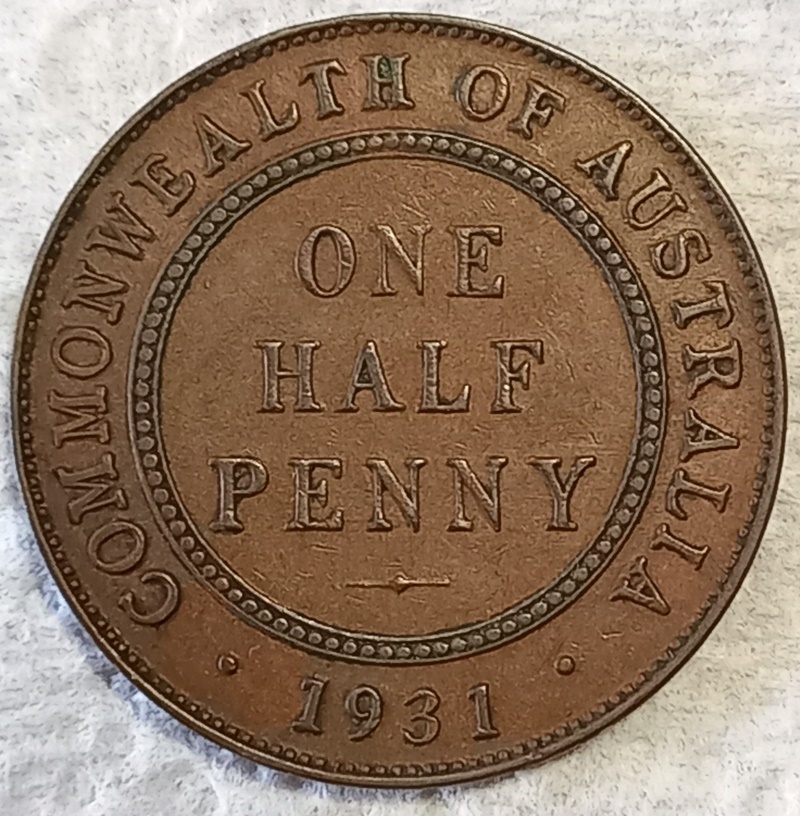 1931-Half-Penny-Grading