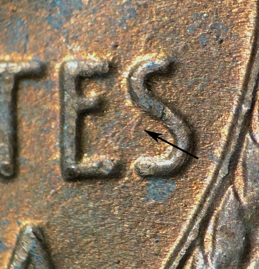 1944-D/S-Lincoln-Wheat-Cent-Over-Mint-Mark-OMM-001,-FS-511-Unc-Stage-A