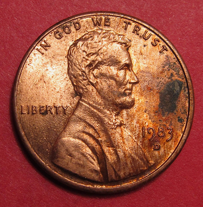 1983-D-Lincoln-Memorial-Cent-DDO-001,-FS-101-Not-Optimal-Condition