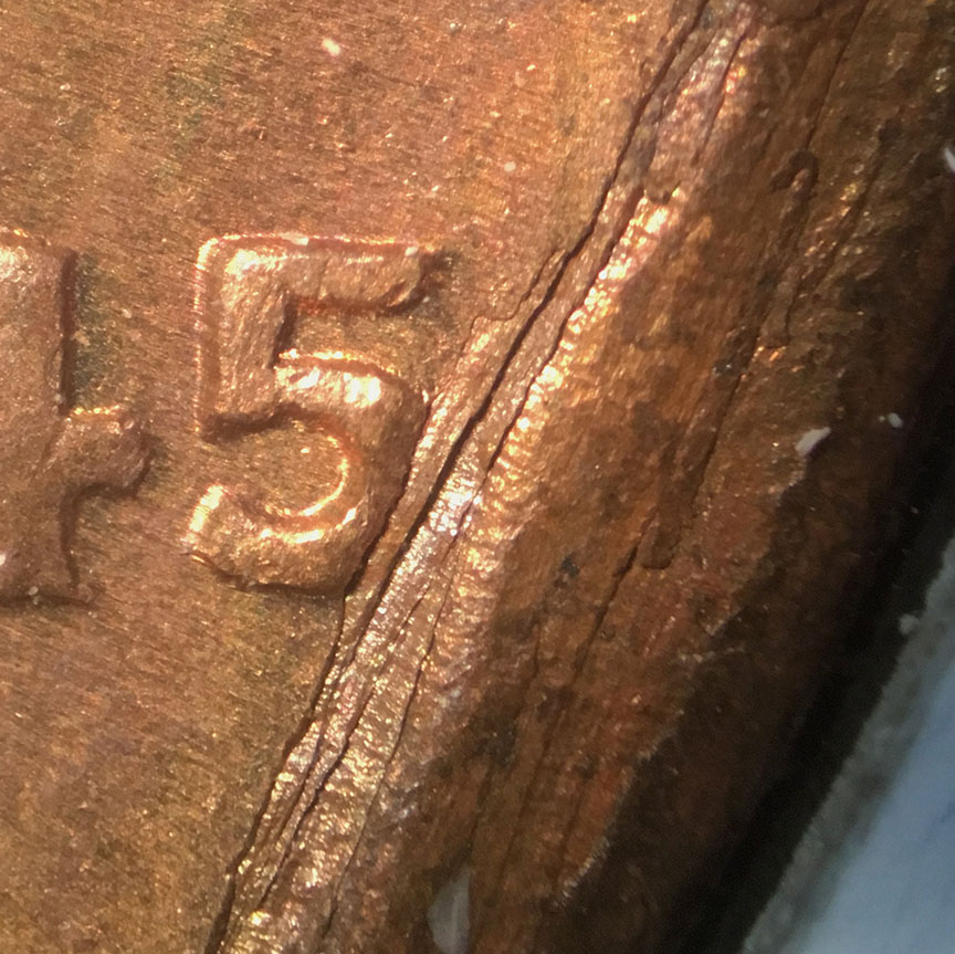 1945-S-Lincoln-Wheat-Cent-Doubled-Die-DDO-001---Woody-W/Lamination