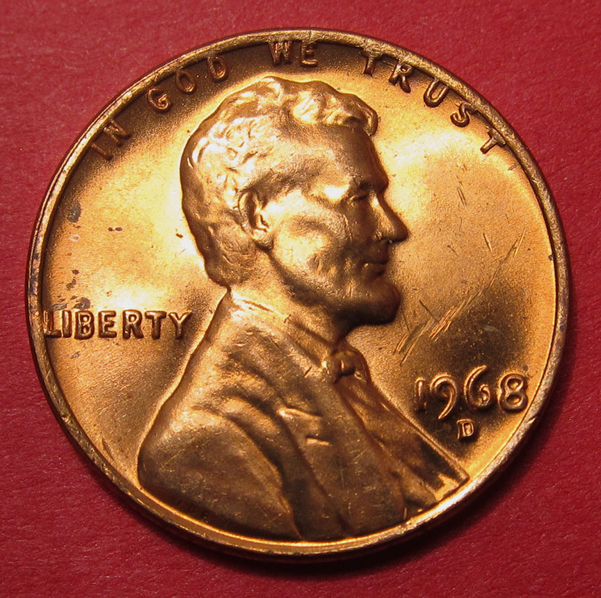 1968-D-Lincoln-Memorial-Cent-Doubled-Die-DDR-001,-FS-801---MS-From-Roll
