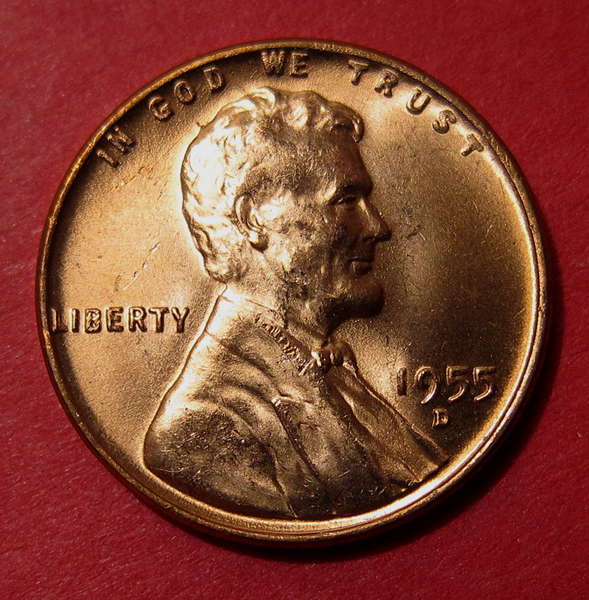 1955-D-Lincoln-Wheat-Cent-Doubled-Die-DDO-001,-FS-101---B/U-Roll