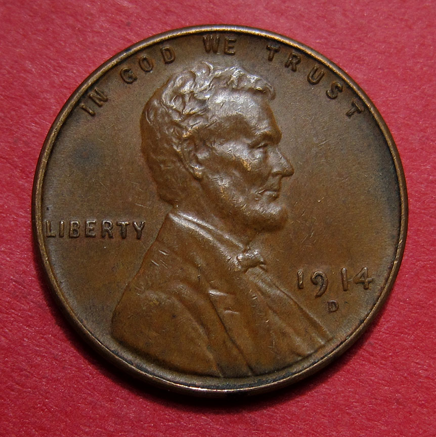 1914-D-Lincoln-Wheat-Cent---Fake-With-Altered-Date
