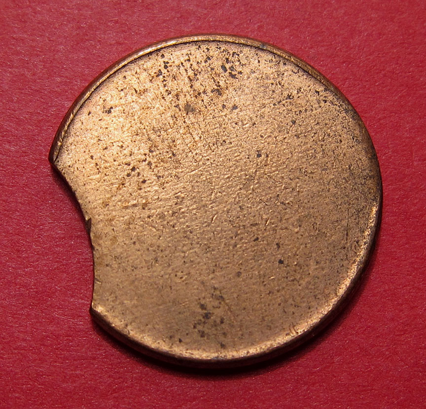No-Date-Lincoln-Cent-Mint-Error---Incomplete-Unstruck-Planchet