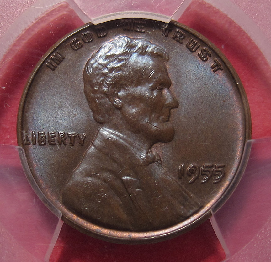 1955-Lincoln-Wheat-Cent-Doubled-Die---DDO-001,-FS-101-MS-64+-BN