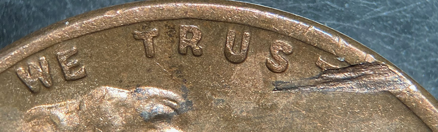 1937-S-Lincoln-Wheat-Cent-Doubled-Die---DDO-001-W/-Lamination
