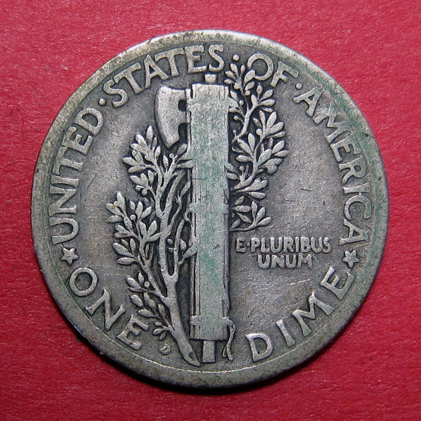 1916-D-Mercury-Dime-Counterfeit---Exactly-Why?