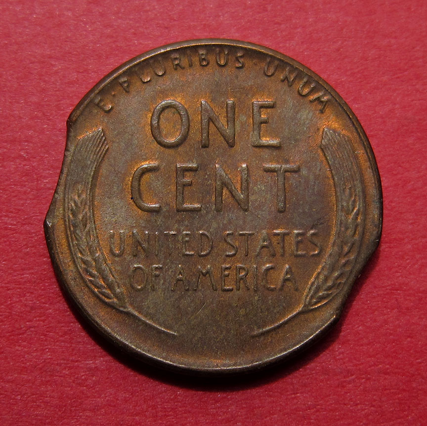 1957-Lincoln-Wheat-Cent-Mint-Error---Double-Clip
