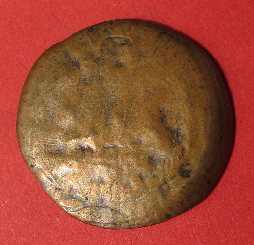 No-Date-Denver-Washington-Quarter-Mint-Error---Capped-Die-Struck-On-Cent-Planchet---Help!