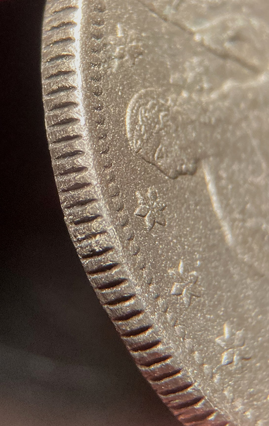 1861-Seated-Liberty-Half-Dollar-Counterfeit---Mint-State-Example