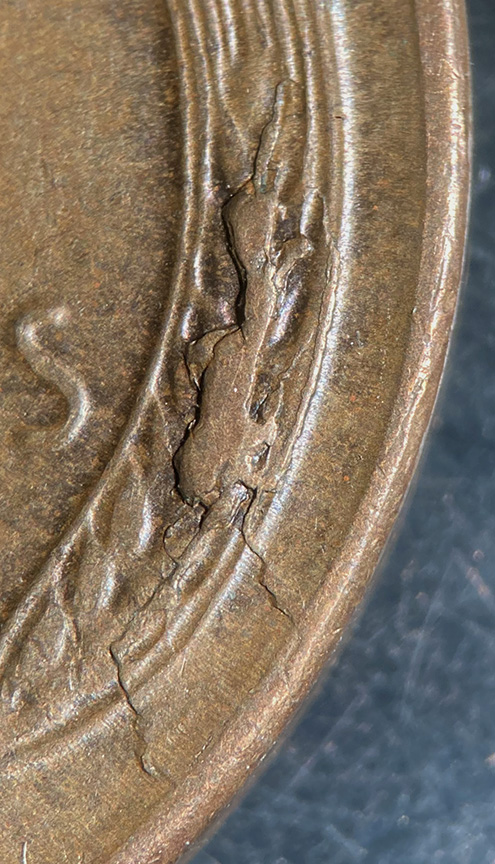 1952-Lincoln-Wheat-Cent-Mint-Error---Straight-Clip