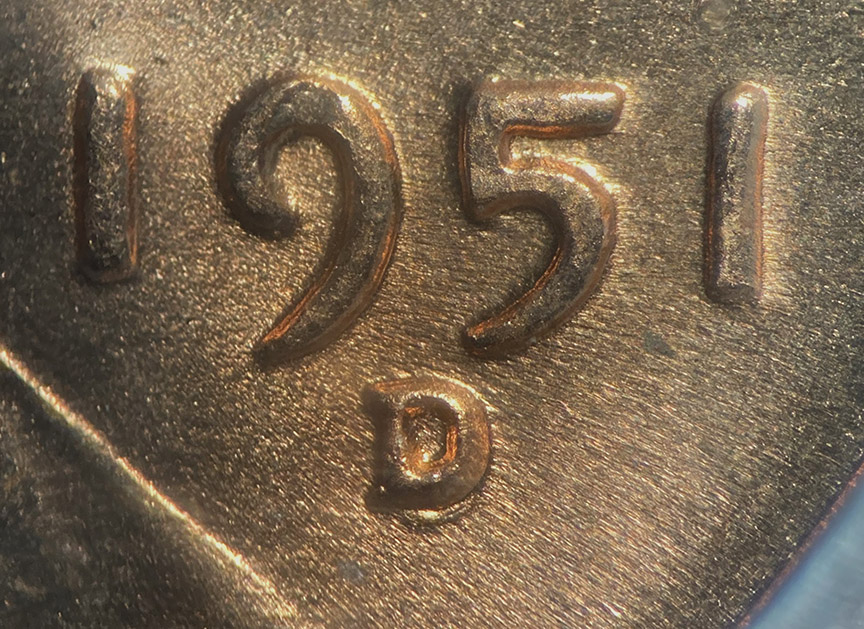 1951-D/S-Lincoln-Wheat-Cent---OMM-002,-FS-512