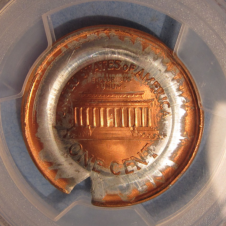 1996-Lincoln-Memorial-Cent-Mint-Error---Double-Struck-Broadstrike